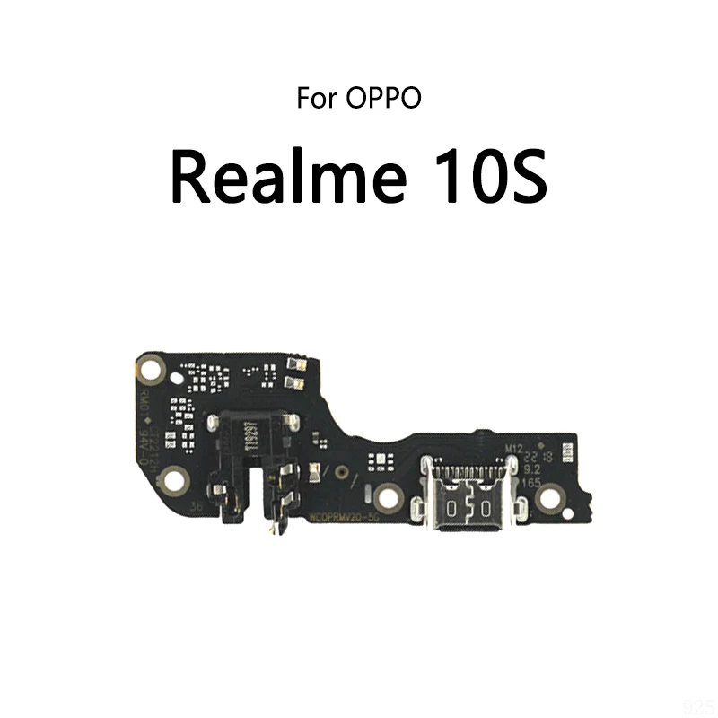 USB Charge Dock Port Socket Jack Plug Connector Flex Cable For OPPO Realme 10 Pro Plus + 10S Charging Board Module