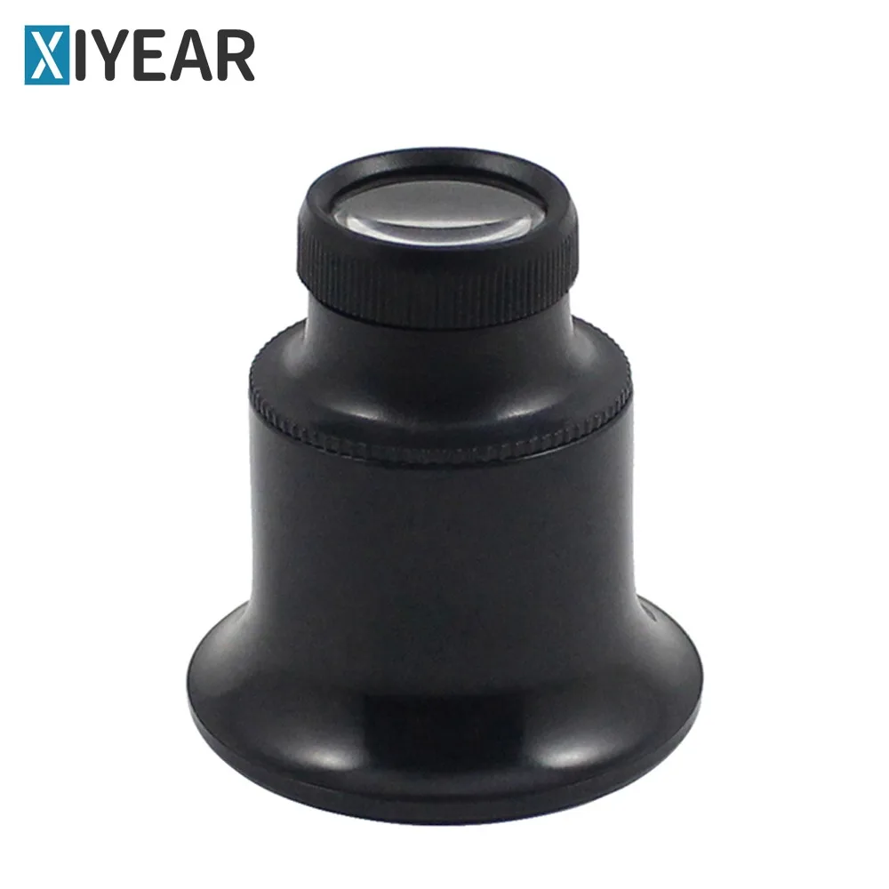 시계 수리 테스트 및 감상용 HD 확대경, 아이피스, 눈꺼풀 고정 확대, 20x 