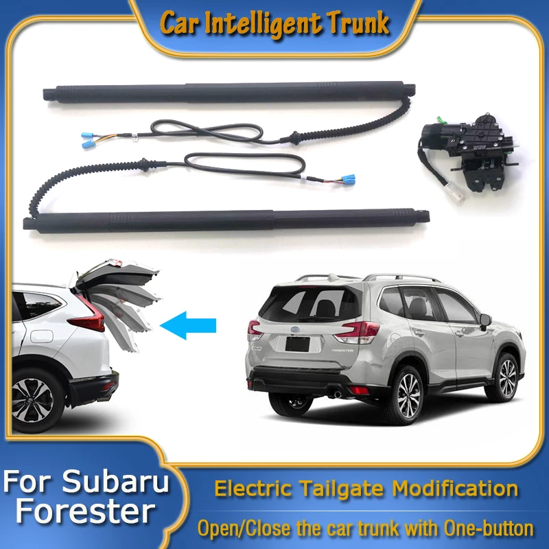 For Subaru Forester SK 2019~2024 Car Power Trunk Opening Electric Suction Tailgate Intelligent Tail Gate Lift Strut Modification