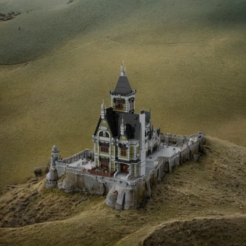 2842PCS  Moc building blocks Haunted House, Exquisite Details, Craftsmanship, Creative DIY, Hot New Arrival, Attention to Detail