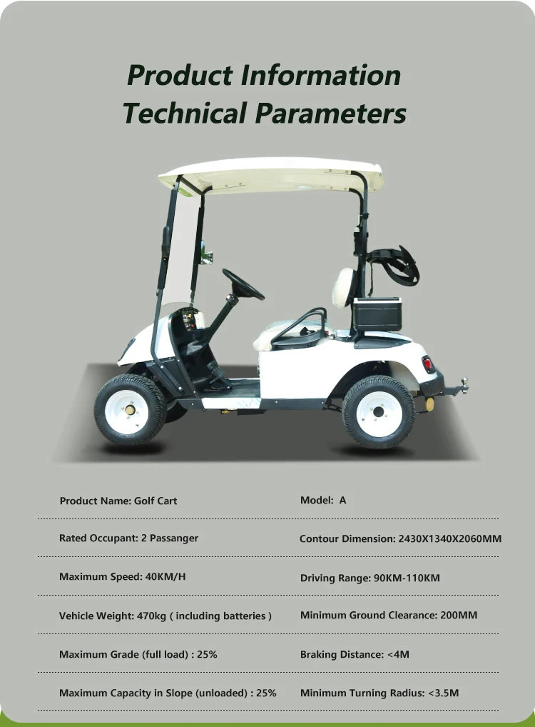 lsv New Electric Medical Golf Car Battery Operated Golf Cart
