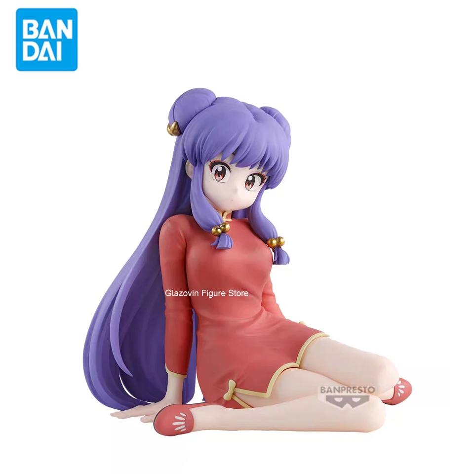 Original Echte Banpresto Ranma 1/2 13 cm Shampoo Sitzposition Action Figure Erwachsene Sammeln Modell Puppe Spielzeug Geschenk