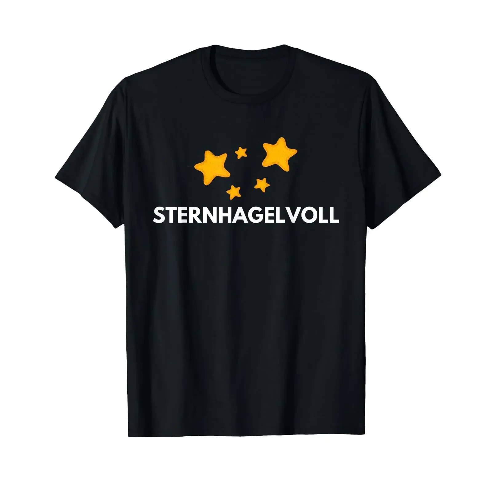 Starry Night T Shirt vintage Washed Casual Top For Everyday Wear designer clothes streetwear Versatile graphic homme Unisex