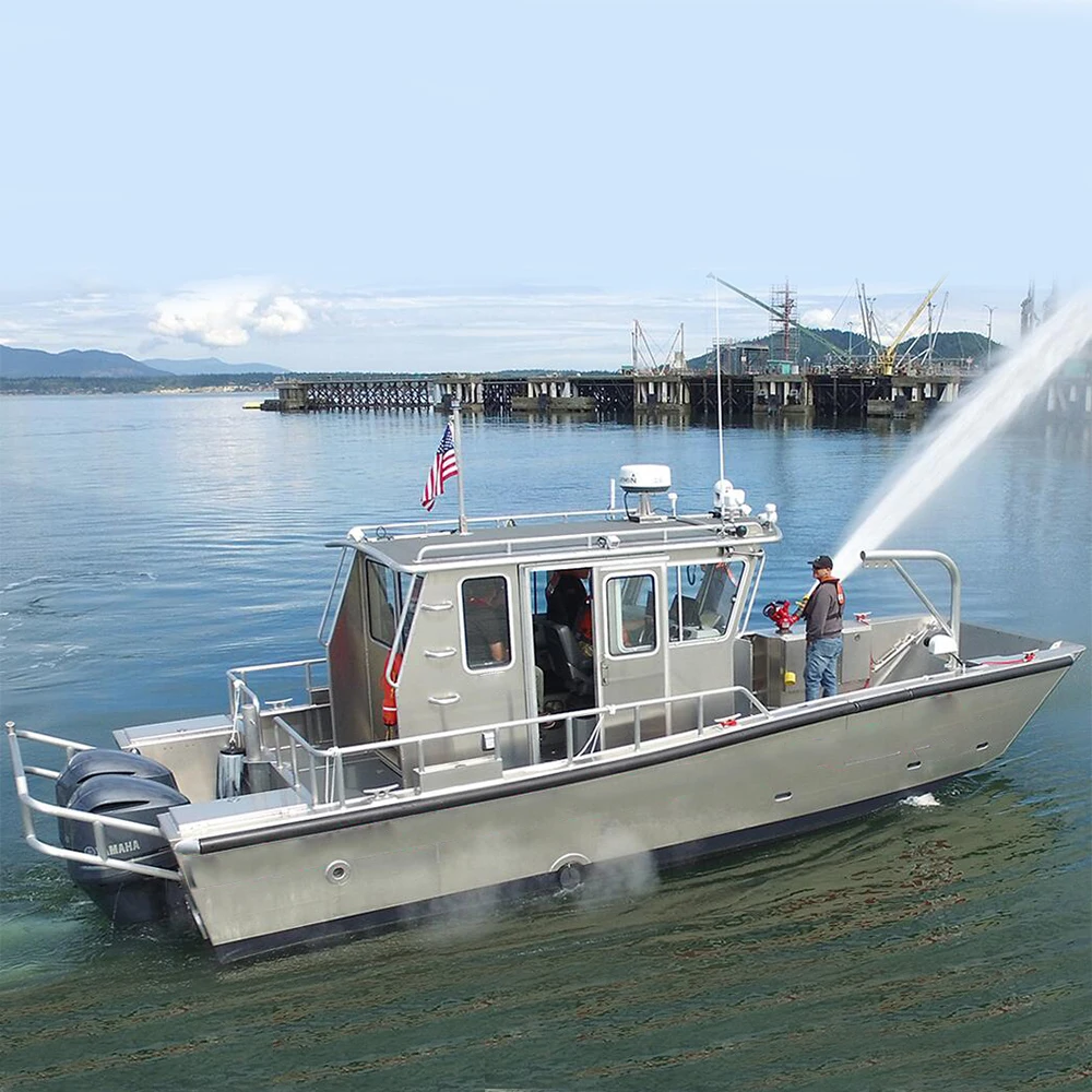 

9m use aluminum rescue boat landing craft boat