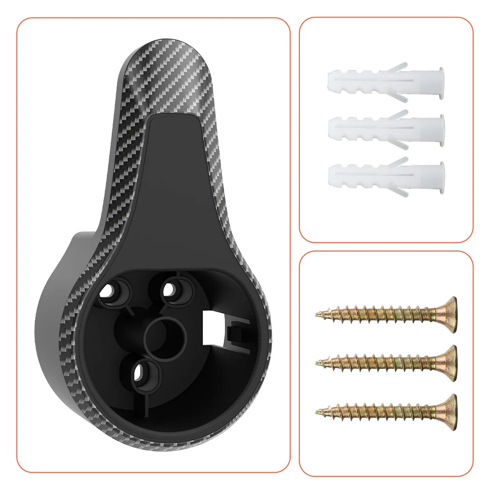 JDMEX EV Charger Plug Holder Type2 / Type1 /GBT Connector Socket Plug Extra Protection Wallbox Electric Charging Cable Bracket