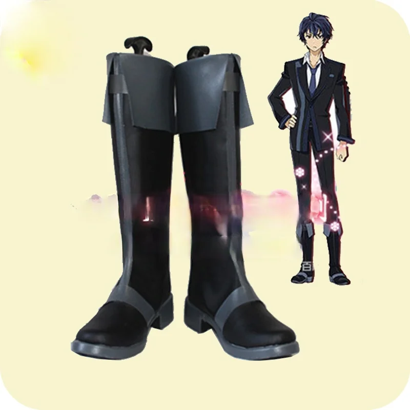 Black Bullet  satomi rentaro Anime Characters Shoe Cosplay Shoes Boots Party Costume Prop