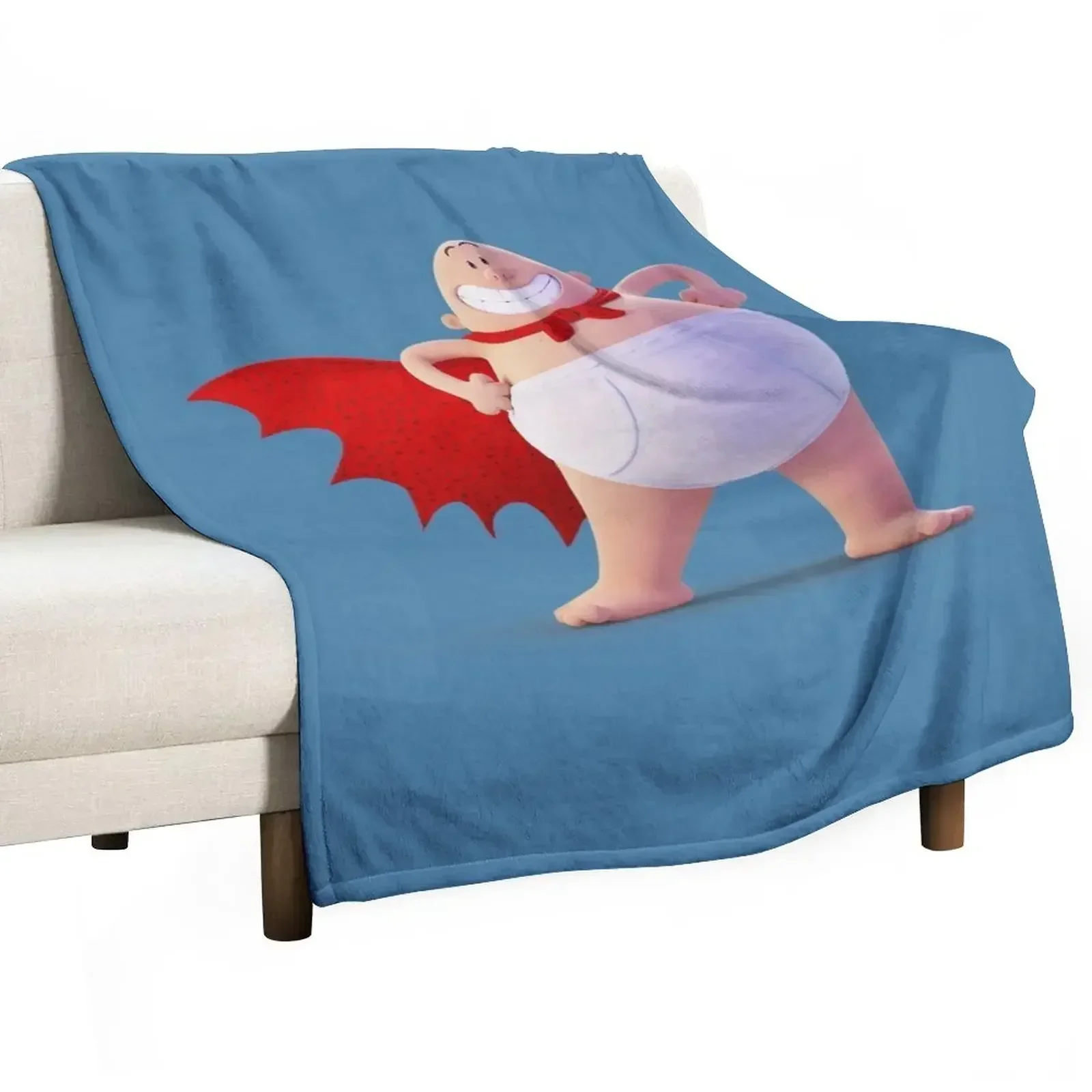 Captain Underpants Throw Blanket Travel for winter Nap Blankets