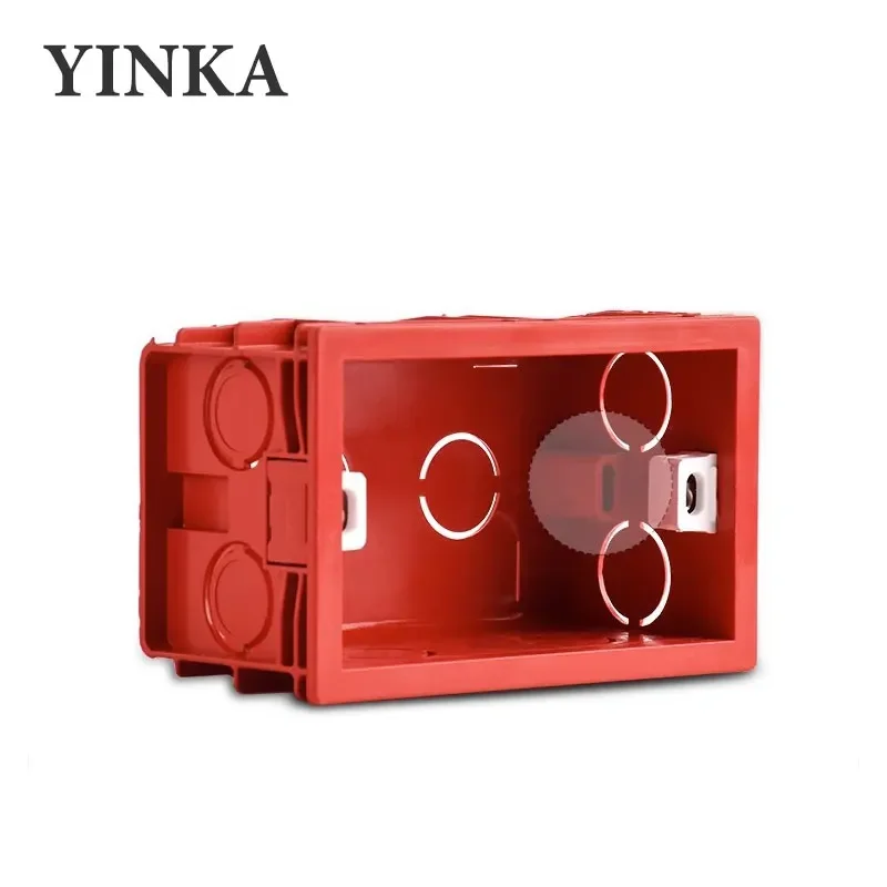 YINKA Installation Box Inside Box For 118 Type Switches And Socket Wiring Back Box Smart Switch Dark Box Wiring Box EU US