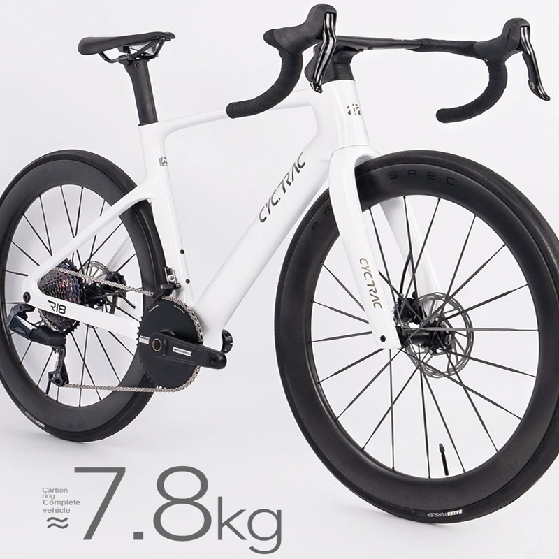 New R18 Full Carbon Fiber Road Racing Bike WheelTop GEX-13S SHIMAO 105/R7170-24Speed Road Bicycle 7.9kg Ultra-light Велосипед