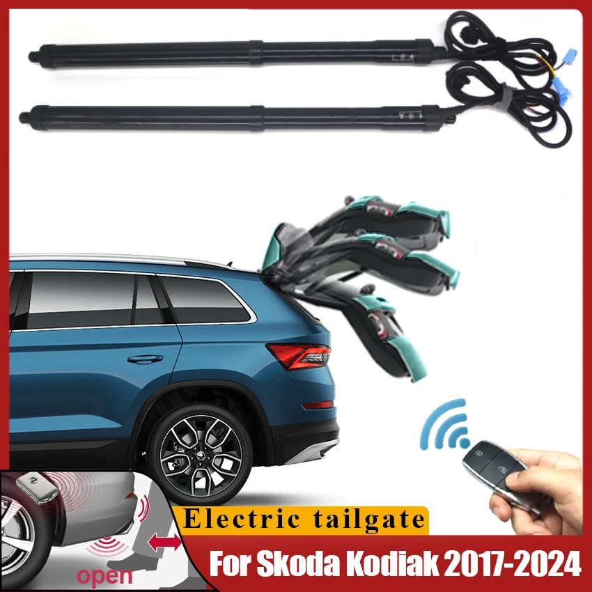 

For Skoda Kodiaq 2017~2024 Electric Tailgate Car Lift Auto Automatic Trunk Opening Electric Motor for Trunk Car Acesssory Tools