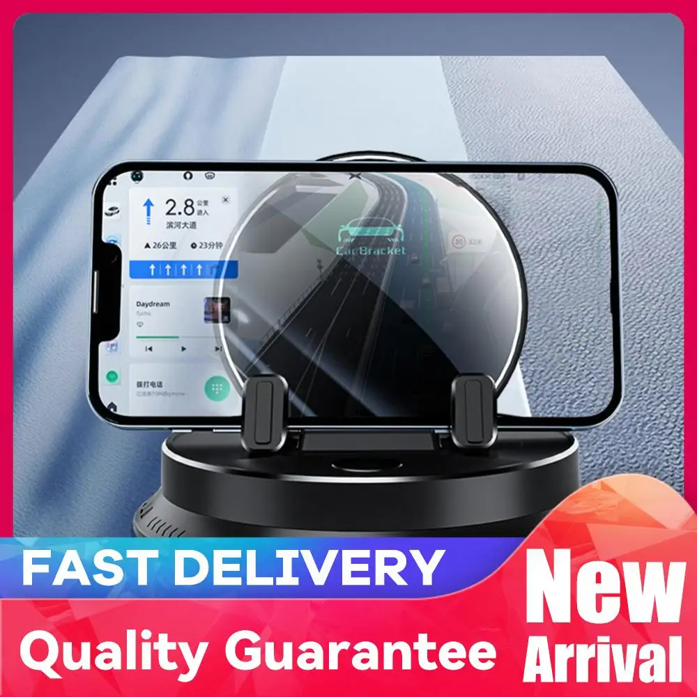 

Universal Dashboard Cell Phone Holder 360 Degree Rotation Phone Bracket Mobile Phone Holder for Car Dashboard