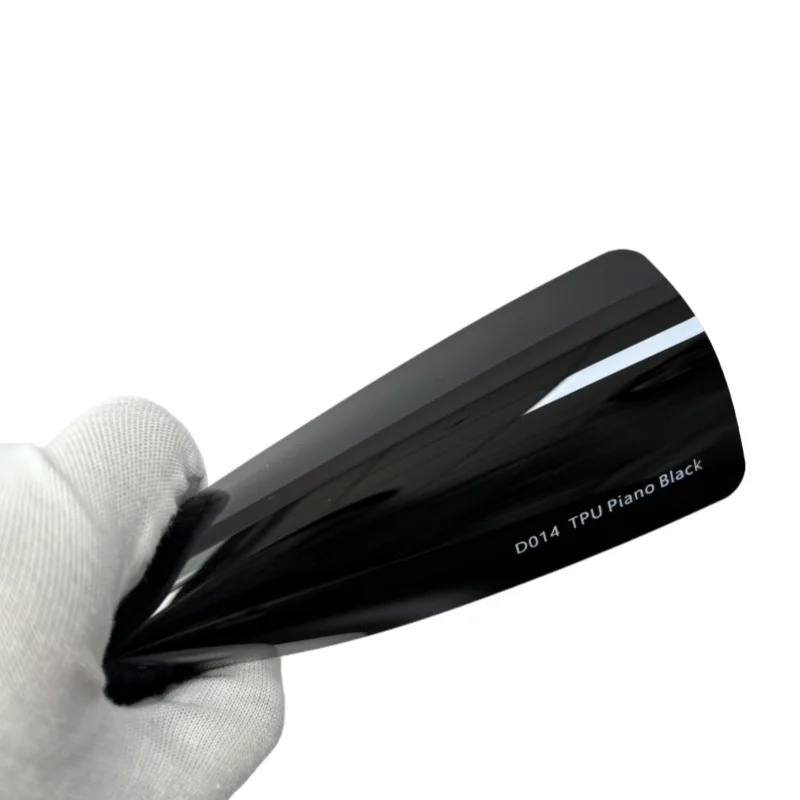 

TPU Piano Black Car Wrap Film 1.52*15m High Gloss Finish, Durable Color Change & Paint Protection