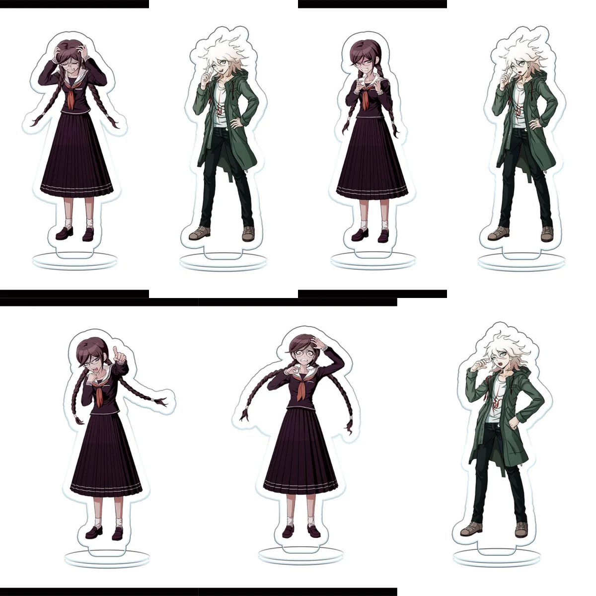 

15CM NEW game Danganronpa Acrylic Stand Model Cosplay Characters Ornament Accessories Goods Collection Christmas Gifts