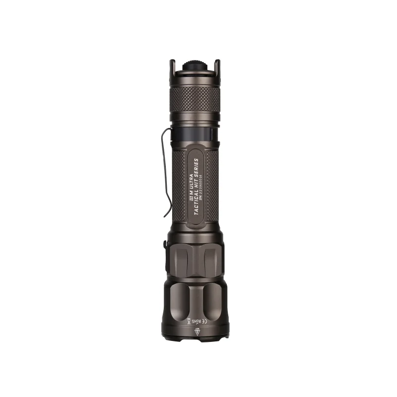 JETbeam 3M Ultra 2000Lumens Type-C Rechargeable Tactical Flashlight Triple Switch Include 3500mAh Battery