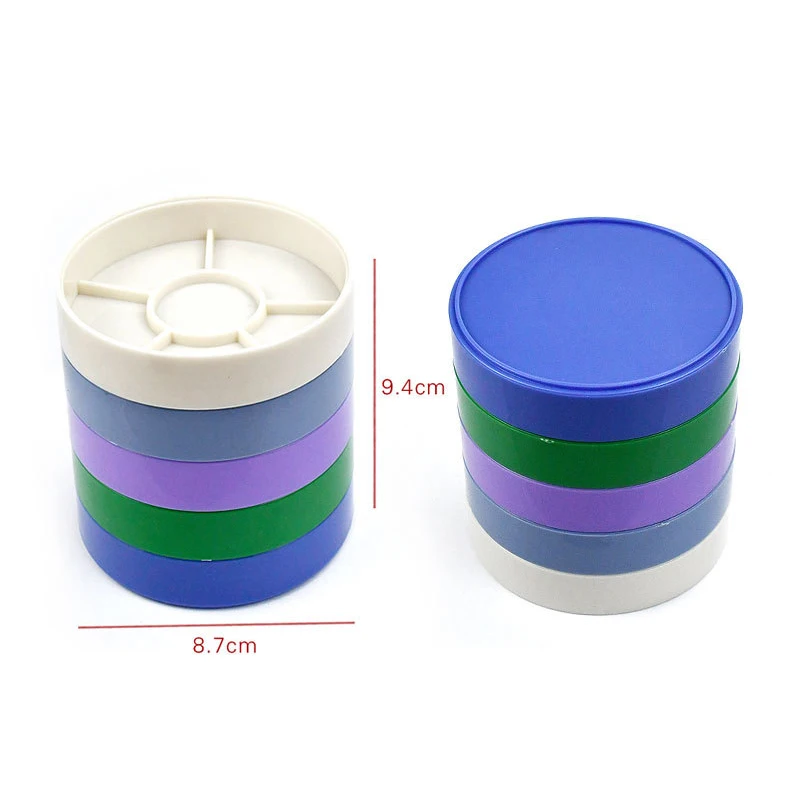 5 Layer Watch Repair Tool Five Layer Movement Parts Box Dustproof Storage Box Accessories - Image 3