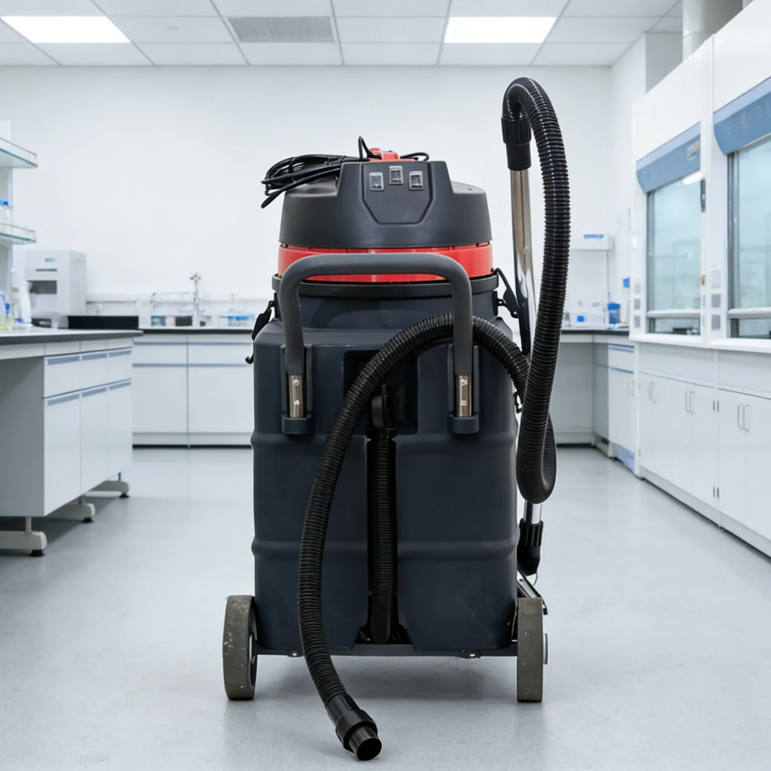 V90 Industrial Wet and Dry Vacuum Cleaner for Work Site Dust Cleaning