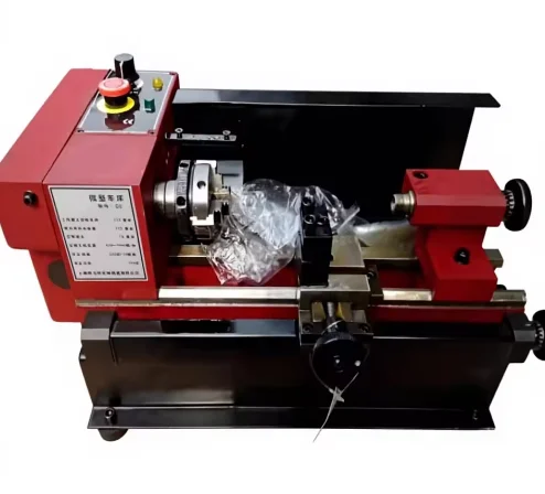 Mini Lathe Small Lathe C0 Small Size And Weight, Easy To Operate And Easy To Carry