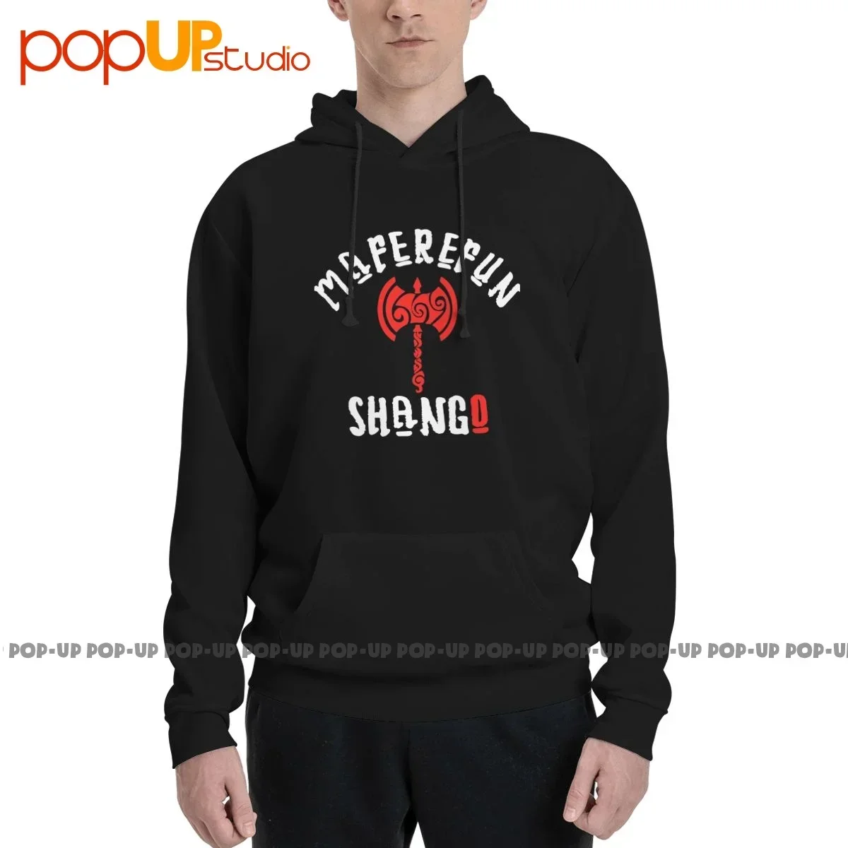 Shango Santeria Papa Chango Yoruba Ifa Religion Xango Orisha Goddess Hoodie Sweatshirts Hoodies Style Vintage