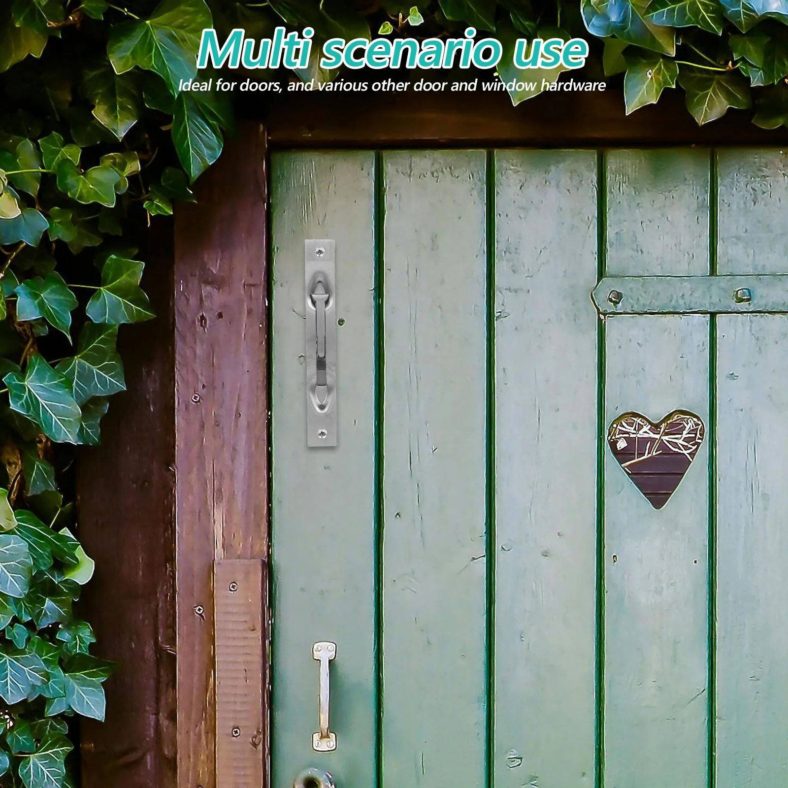 

Усиленный дверной засов из нержавеющей стали, скрытый, для противовзломных дверей, для дома и коммерческого использования, для окон и ворот