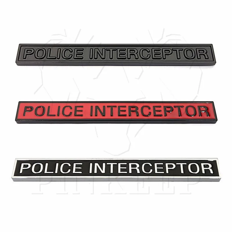 ثلاثية الأبعاد سيارة معدنية ملصق الخلفي الجذع شعار شارة ملصق لفورد اكسبلورر كراون فيكتوريا الشرطة اعتراضية فائدة سيدان V8