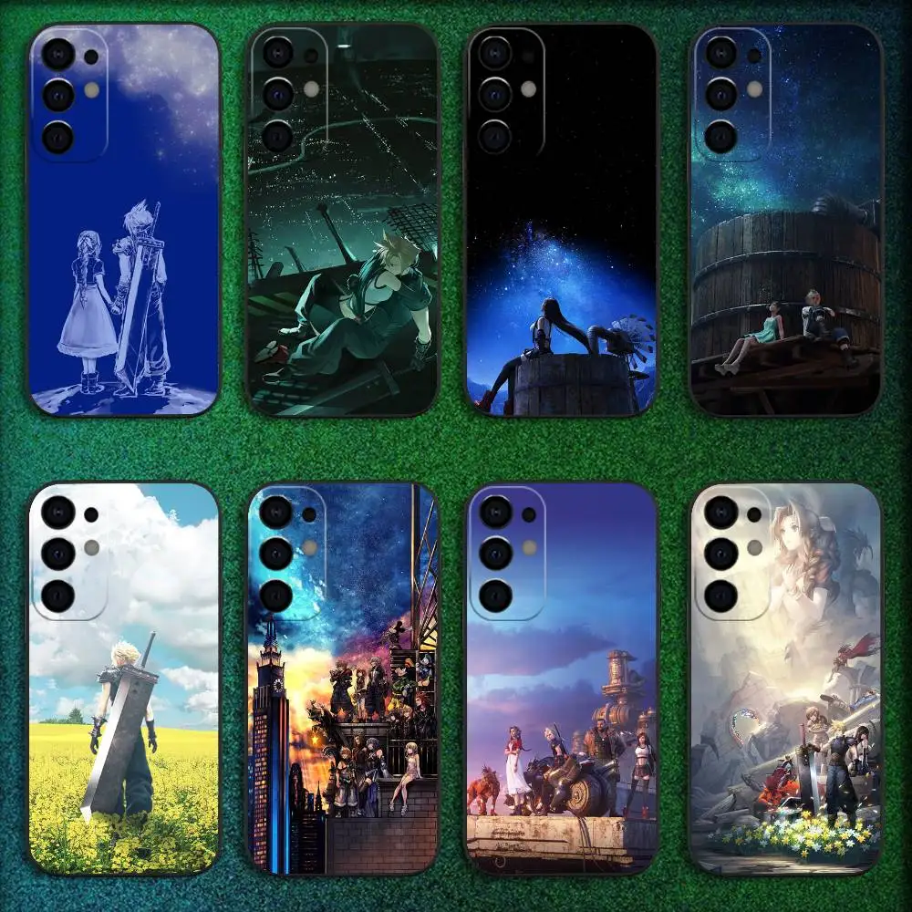 

f-ffvii rebirth Phone Case For Samsung S25,S24,S21,S22,S23,S30,Ultra,S20,Plus,Fe,Lite,5G Black Cover
