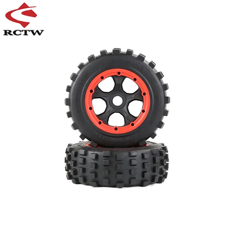 Hoge Kwaliteit Wasteland Band Achter- of Voorwiel Band 2 stks/set voor 1/5 Rc Auto HPI ROFUN ROVAN KM BAJA 5T 5SC 5FT LOSI DBXL Onderdelen