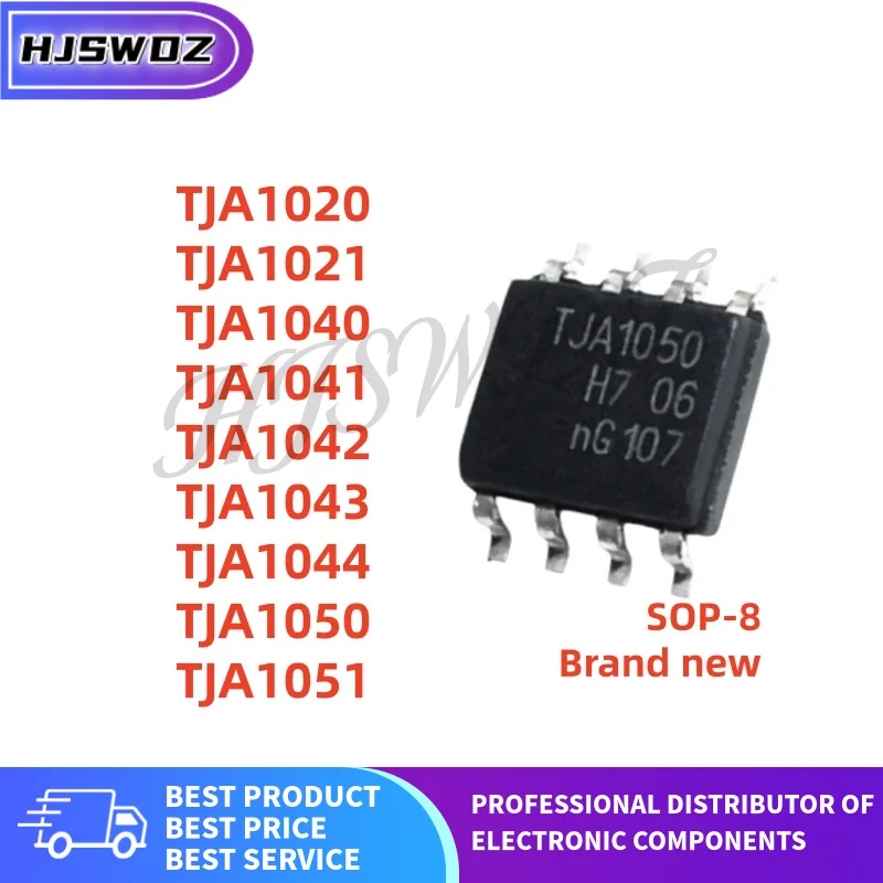 10PCS TJA1020 TJA1021 TJA1040 TJA1041 TJA1042 TJA1043 TJA1044 TJA1050 TJA1051 SOP-8 CAN transceiver chip NEW