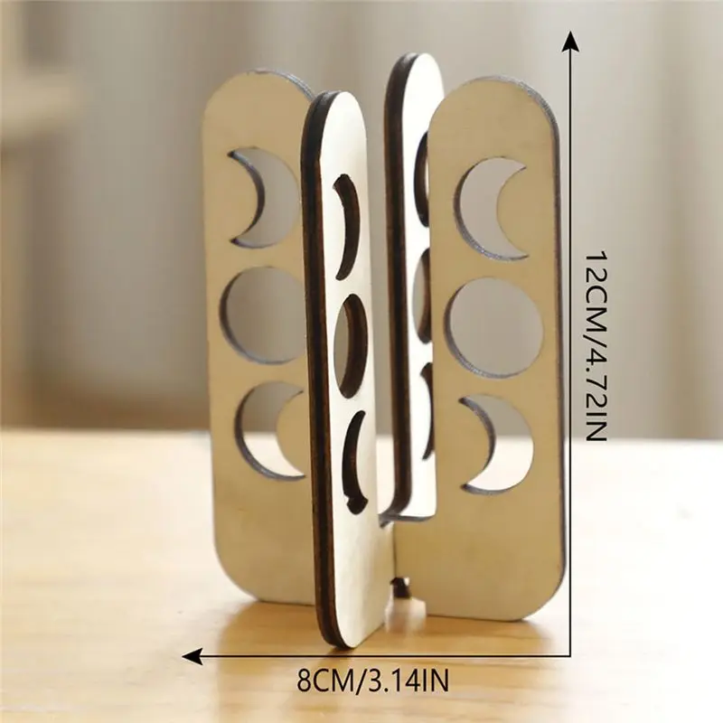 Y50A-ท่อเพาะพันธุ์ต้นไม้ ชั้นวางต้นไม้ไม้เนื้อแข็งแบบกลวง โต๊ะทำงานไม้ ของตกแต่งบ้าน