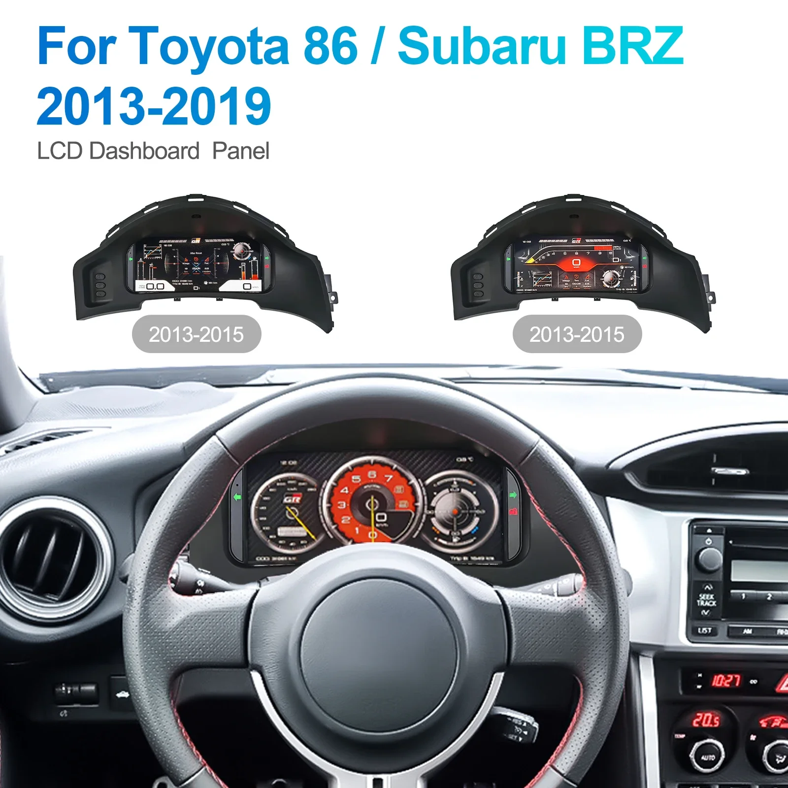 

Новое обновление NaviHua для Toyota 86/Subaru BRZ 2013-2019, цифровой приборный датчик, кластер, ЖК-дисплей, приборная панель, спидометр