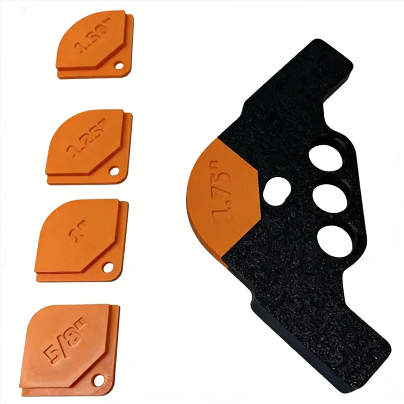 3D printing rounded corner grinding tool 90 degree right angle auxiliary artifact workbench corner holder woodworking tool