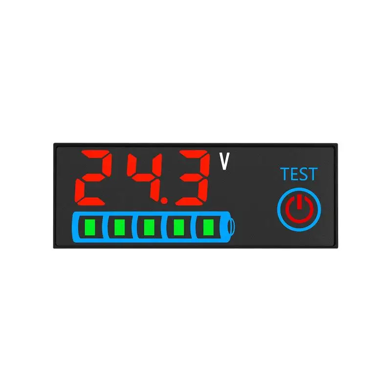 New 1Pcs Voltage Battery Charging Tester 3S-14S DC7-55V Acid/Lithium Battery Charge Indicator Board Battery Level Indicator