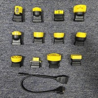 Launch Truck Adapters 12pcs For Heavy Duty Works For LAUNCH X431 Smartlink Smartbox PAD V/VII/IX