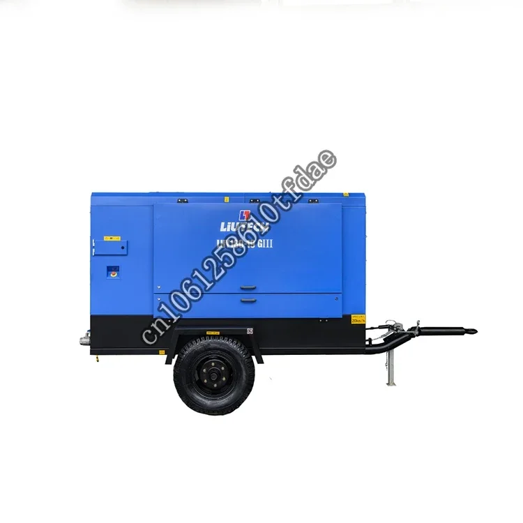 LUY120-14 for sand blasting 14 bar compressor 424 cfm 129 kw high pressure air