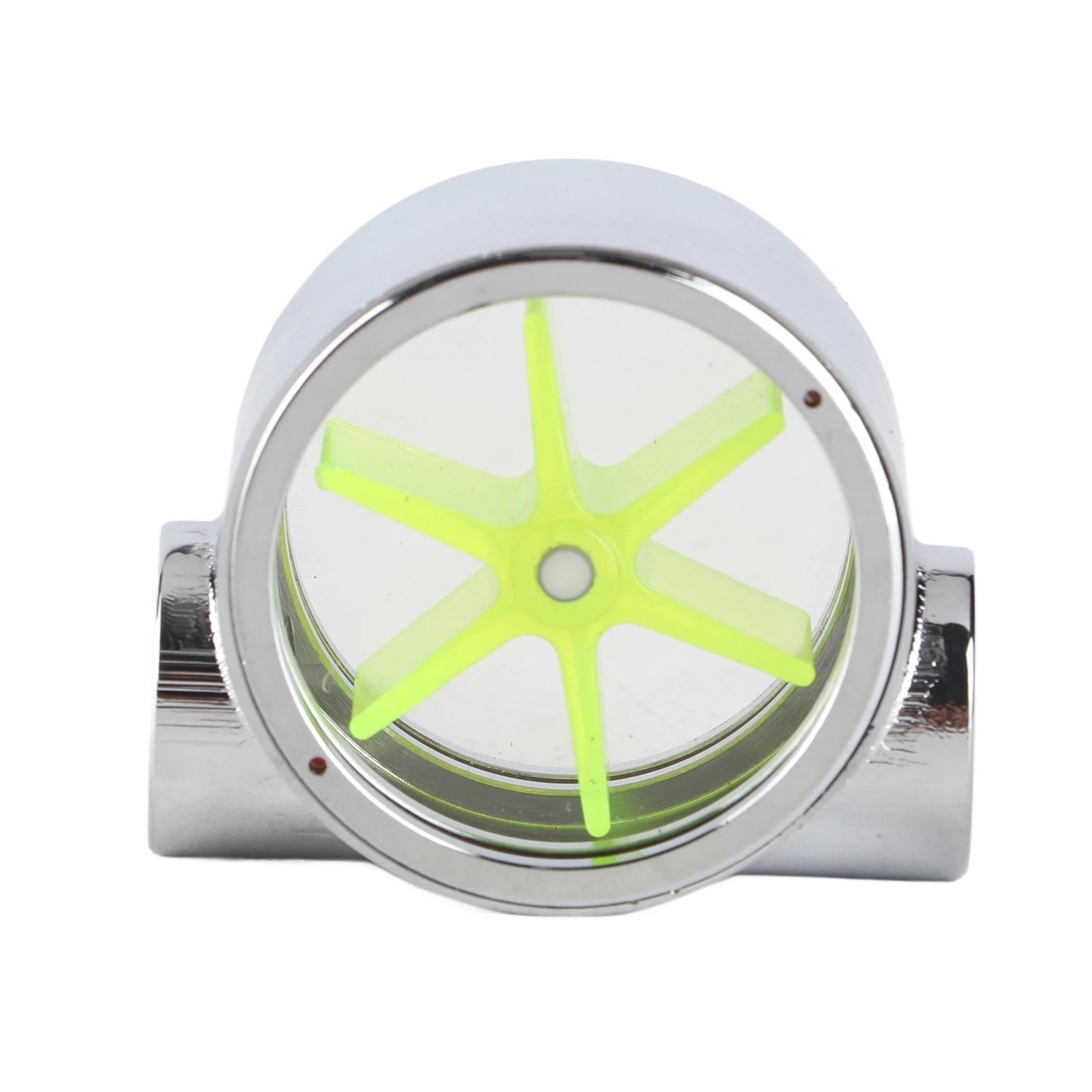 

Water Flow Indicator Tungsten Alloy G1/4" Standard Female to Female Thread Computer Water Cooling Indicator