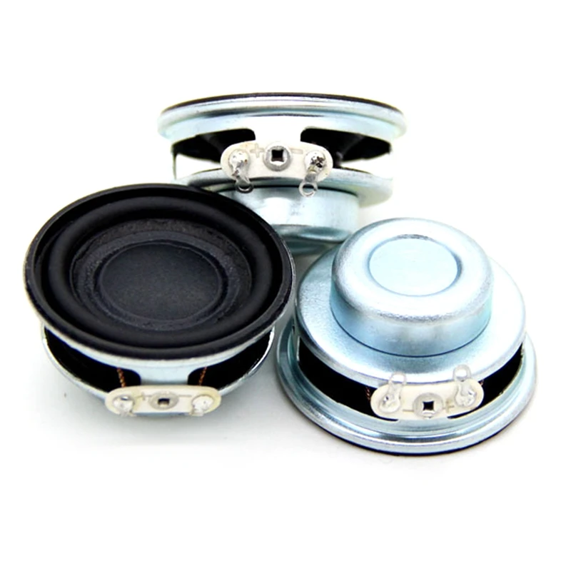 2Pcs Audio Speaker 4Ω 3W 36Mm1.4Inch Full Range Loudspeaker DIY Sound Mini Speaker For Home Theater