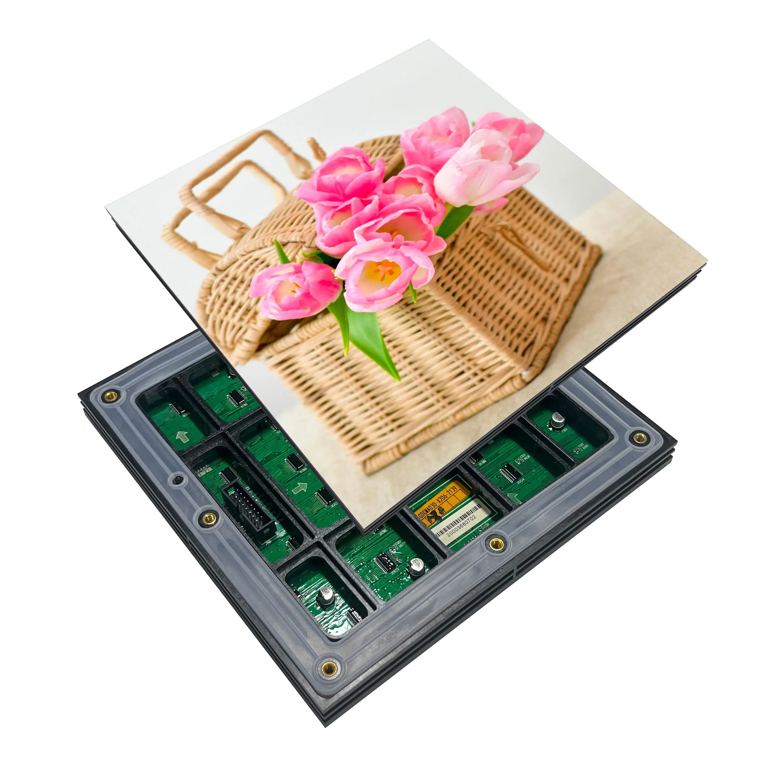 P6 Outdoor LED Display Module 192*192mm 32x32 Pixel P6 RGB LED Matrix