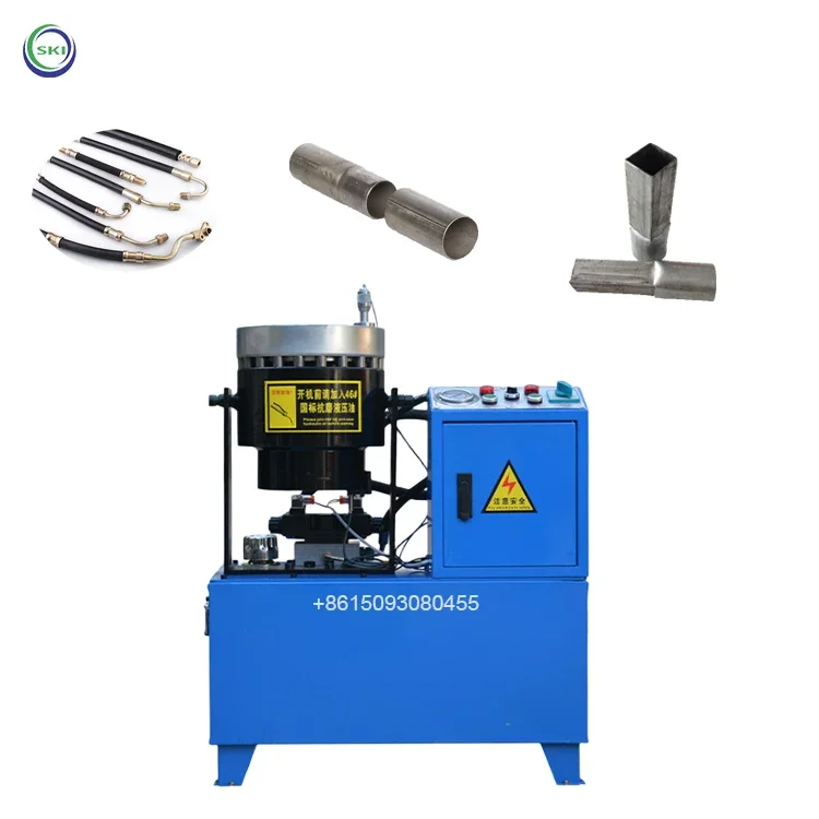 

High Pressure Tubing Press Compression Machine Price Crimping Machine Hydraulic Hose Press Pipe End Shrinking Machine