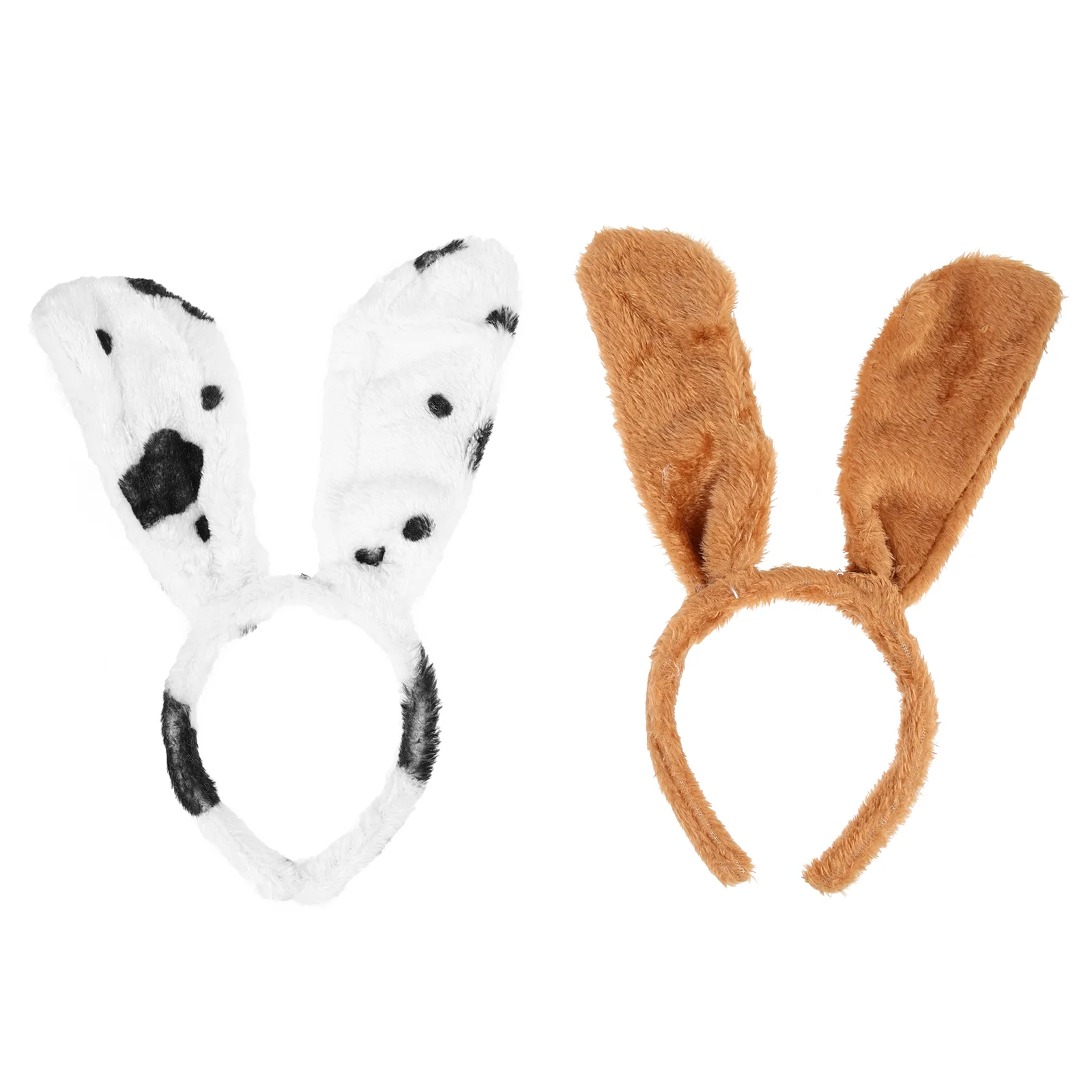 

2 Pcs Animal Ear Headband Dog Kids Cosplay Headbands Lovely Hairband The Headdress Fabric Child