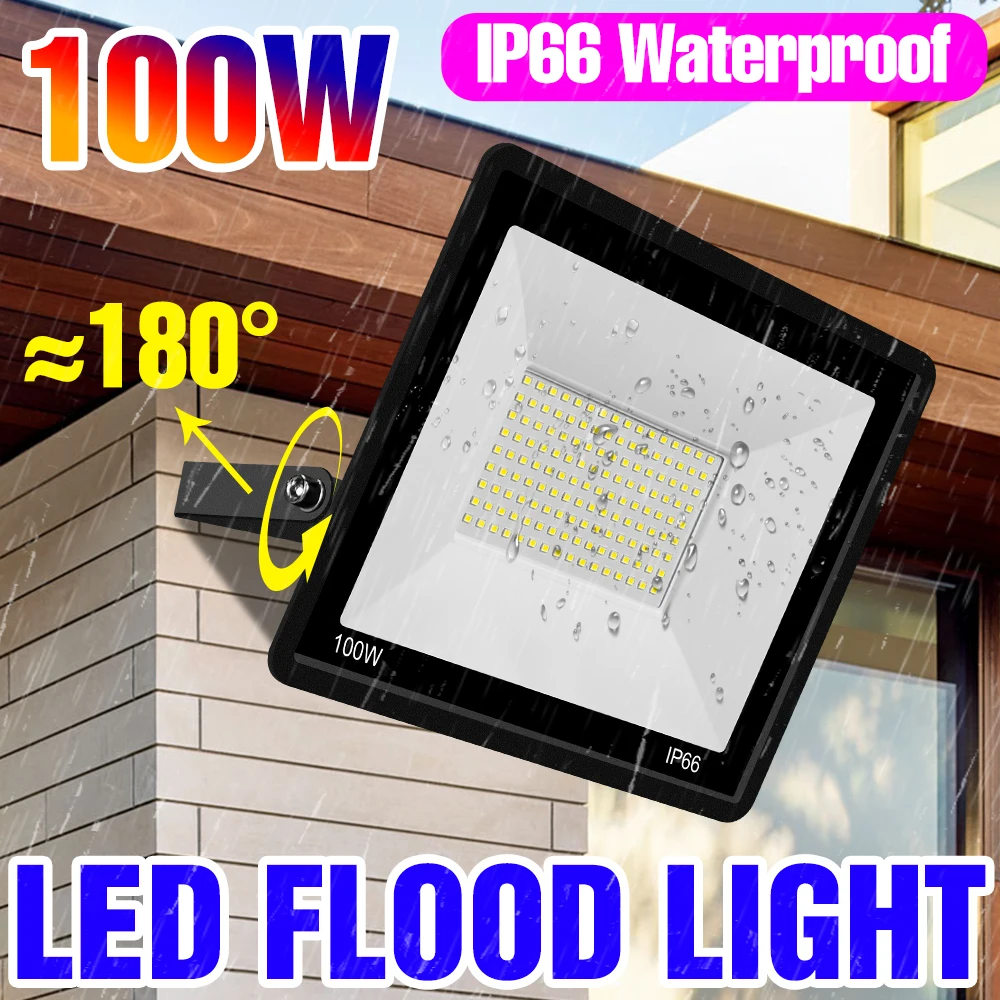 

Led 220V Outdoor Floodlight Garden Wall Street Lights 10W 20W 30W 50W 100W Led Wall Lamp Reflector Spotlights IP66 Waterproof