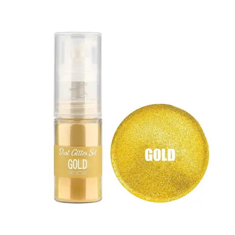 Glitter cake decoration golden powder Mousse spray bottle Baking color dust Fudge Macaron Chocolate Dye Baking accessories