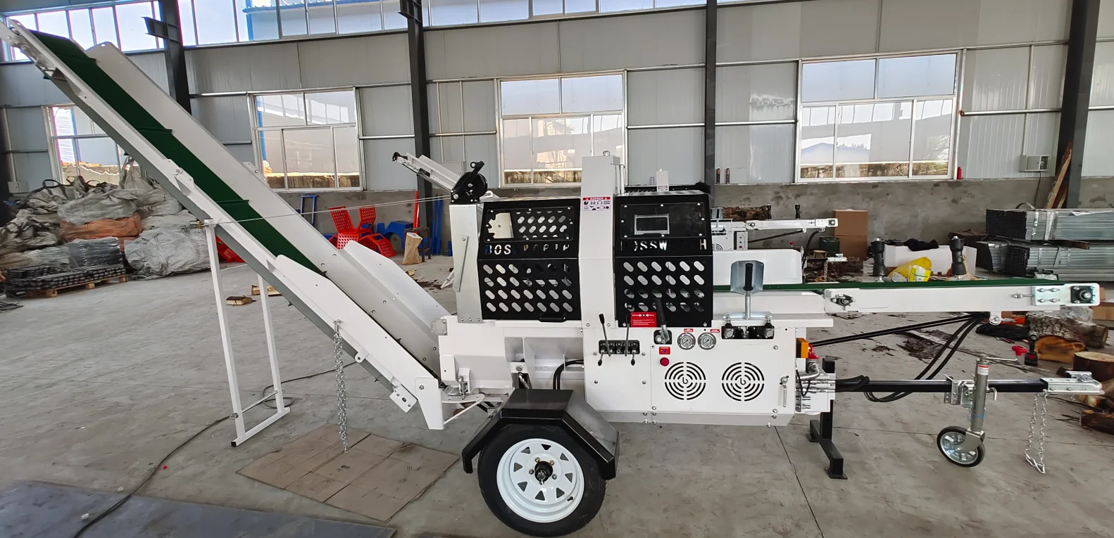 Customized Heavy Duty Log Splitter For Agriculture & Forestry Powered Hydraulic Wood Processor