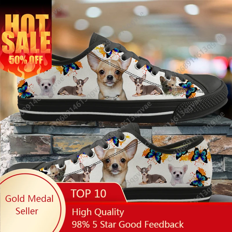 

Puppy Patterns Autumn Low Top High Quality Sneakers Mens Womens Teenager Canvas Lightweight Sneaker Couple Shoes Custom Shoe