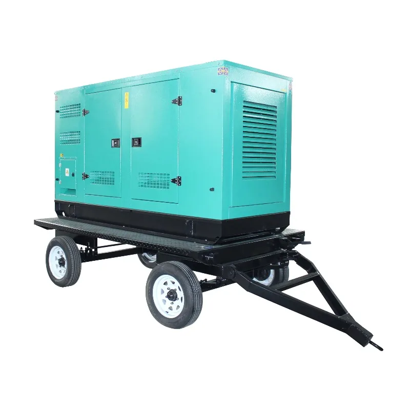 20kva 30kva 50kva Silent Diesel Generators 3 Phase 20kw 30kw 40kw 50kw Generator Sets 50/60hz Frequency 230v Rated Generator