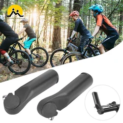 1 Pair Wear Resistant MTB Road Bicycle Multifunctional Aluminum Auxiliary Riding Horn Rest Handlebars Mountain Bike Handlebar