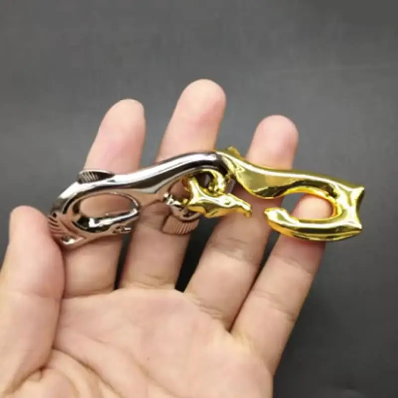 Ocean Seahorse Metal IQ Logic Training Brain Teaser Puzzles Mind Challenge Disentanglement Educational Toys Novelty Gifts