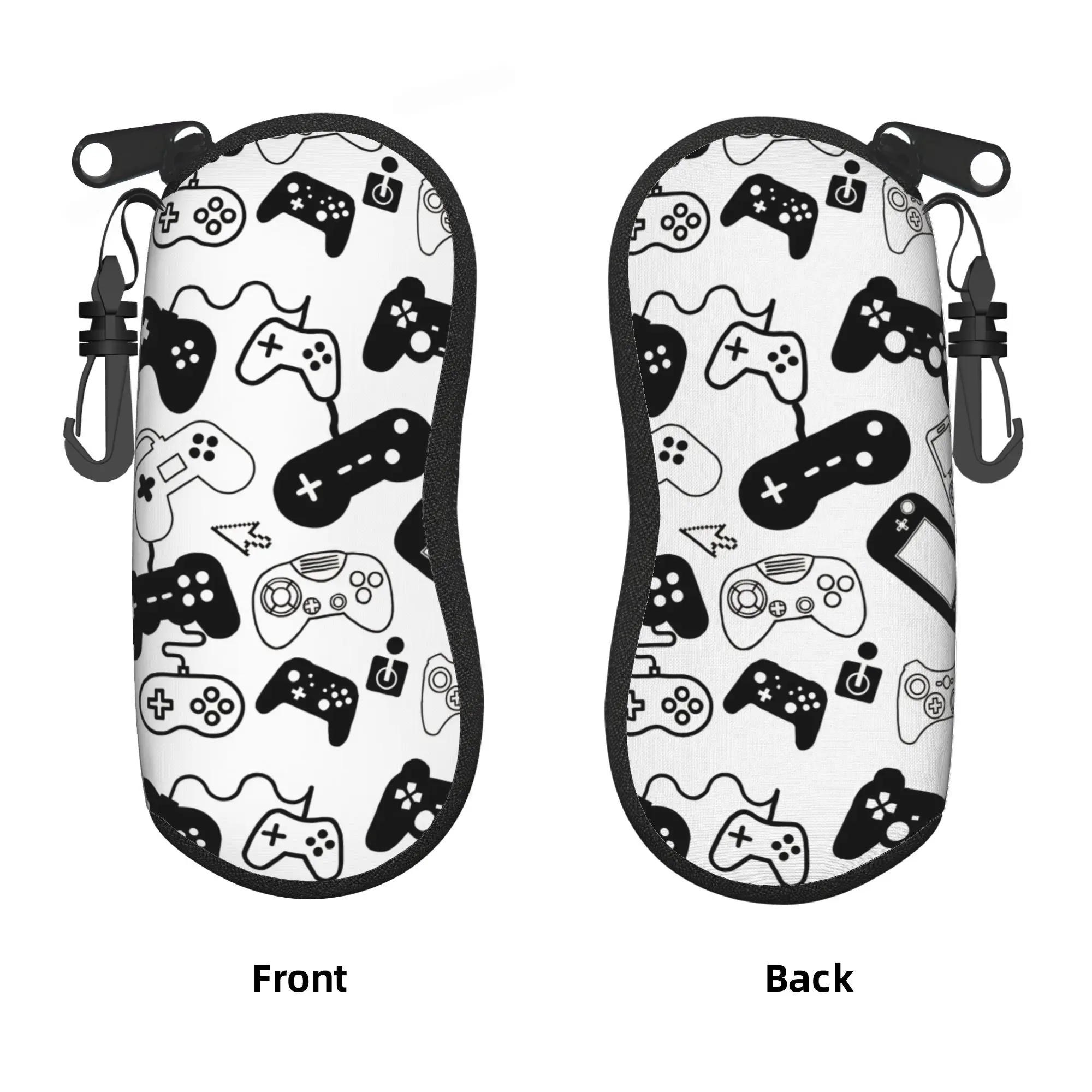 Video Game Controllers for Gamers Glasses Case Cover  Original Sunglasses Case Unisex Daily Glasses Box Trend Eyewear Organizer