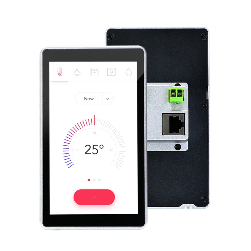 Wholesale 5.5 Inch Industrial Touch Panel Dual Mic RK3566 Android 11 Wall Mount POE Tablet Smart Home