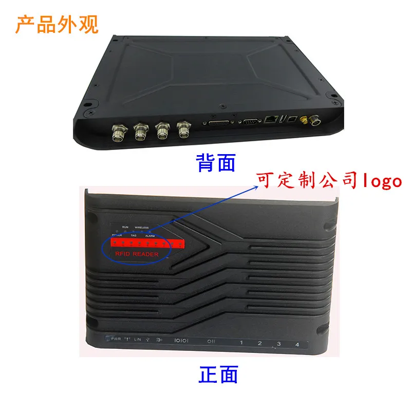 Marathon Timing System RFID Reader Impinj R2000 UHF RFID Reader ZK-RFID406 support ISO18000 6C/6B tag