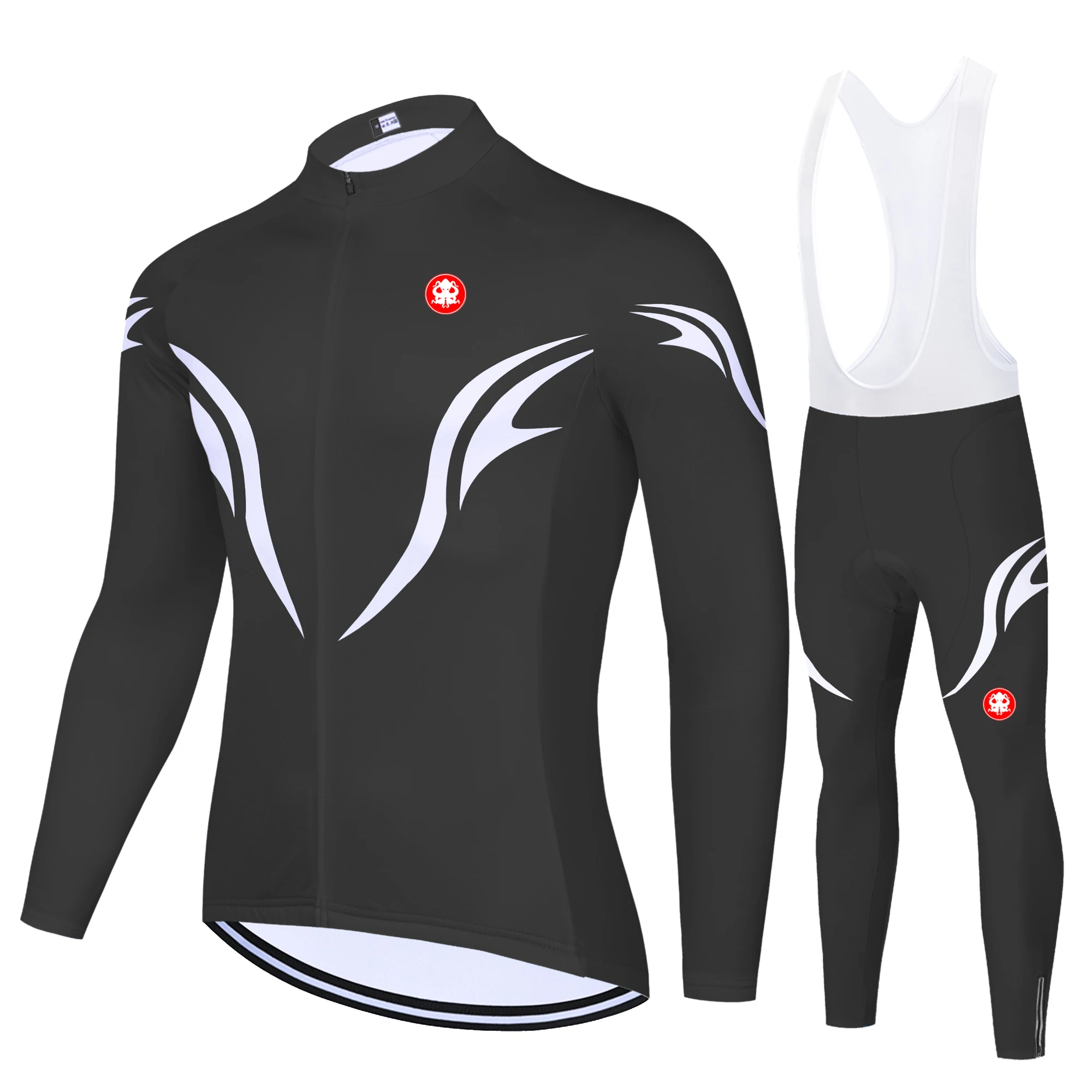 

KRAKEN OCTOPUS Summer Spring bretele ciclismo masculino cycling jersey cyclisme homme quick dry long sleeve cycling set tenue