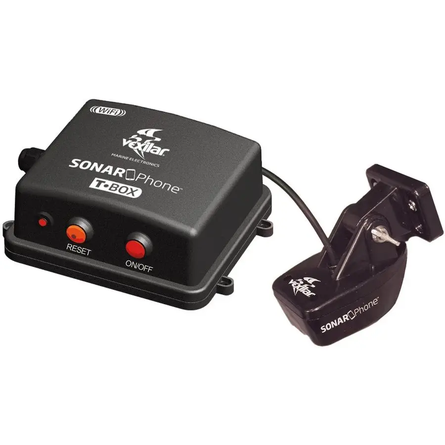 Localizador de peixes para smartphone SP200 TBox, preto